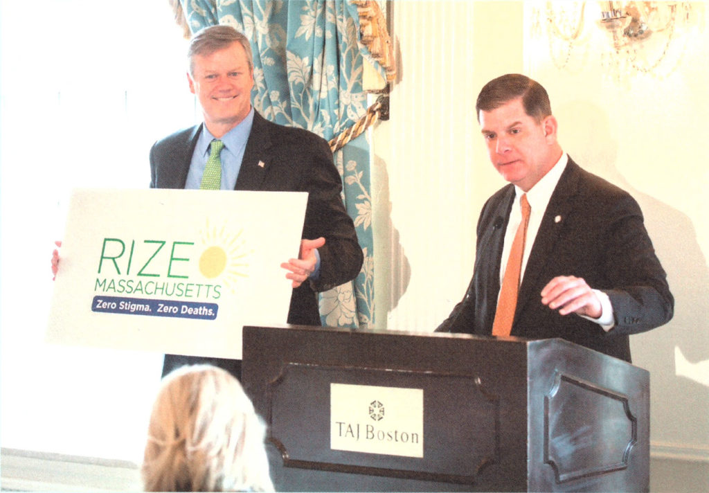 Governor Charles Baker and Mayor Martin J. Walsh